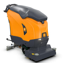 El TASKI ULTIMAXX 2900 RB55 Performance BMS 25A EBU de Diversey Deutschland es una fregadora de nueva generación con tracción, tanque de 63L, doble cepillo de 55cm y mango trasero - ideal para la limpieza eficiente de grandes superficies.
