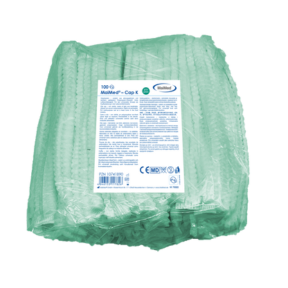 MaiMed-Cap K, clip cap made of PP, 100 pieces/bag