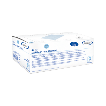 Mascarilla quirúrgica MaiMed-FM Comfort, no estéril, 3 capas, 50 unidades/caja