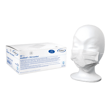 Mascarilla quirúrgica MaiMed-FM Comfort, no estéril, 3 capas, 50 unidades/caja