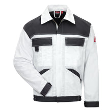NITRAS MOTION TEX LIGHT, work jacket, white / gray
