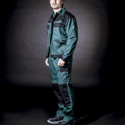 NITRAS MOTION TEX LIGHT, work jacket, green / black