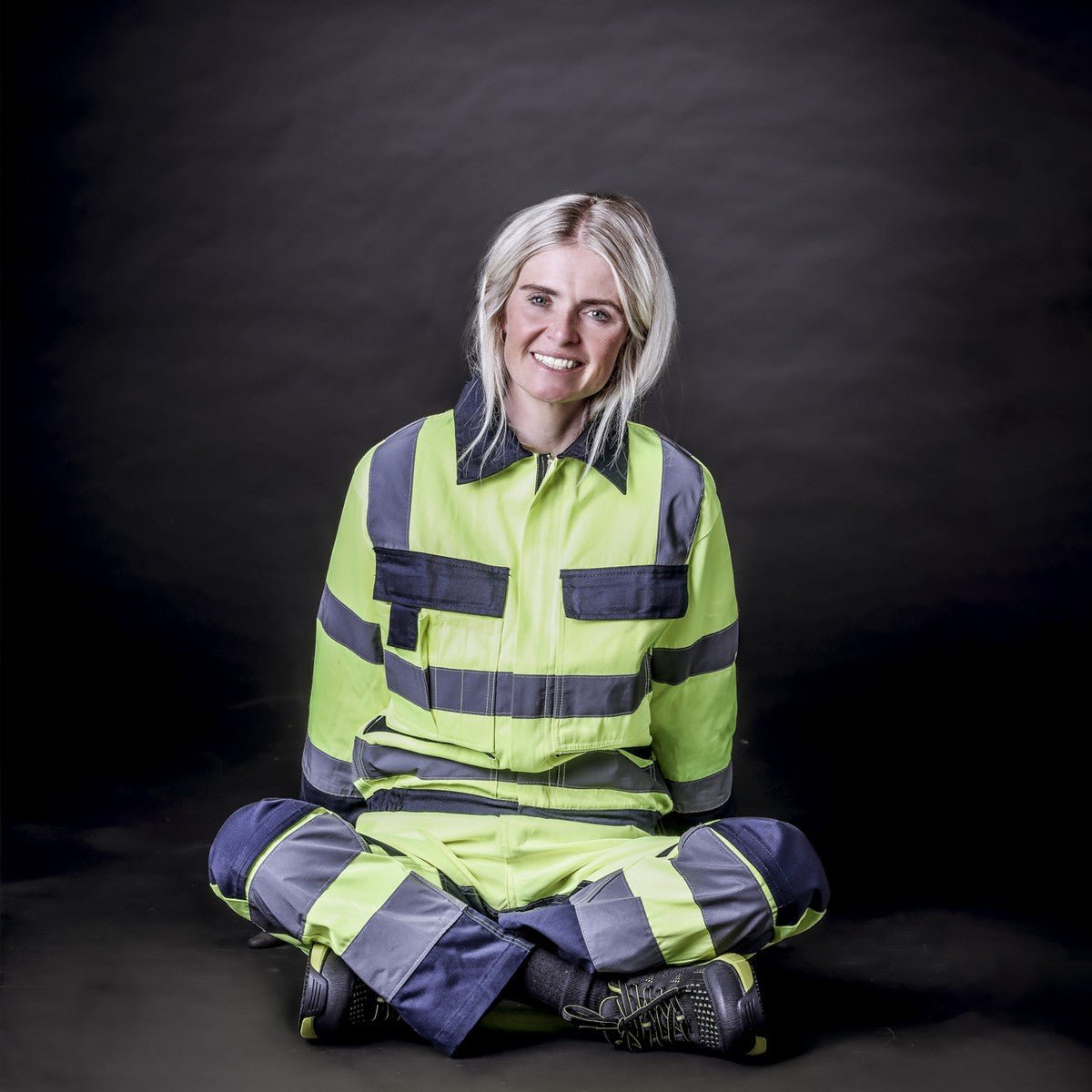 NITRAS MOTION TEX VIZ, chaqueta de trabajo de alta visibilidad