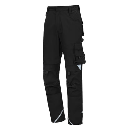 NITRAS MOTION TEX PLUS, work trousers, long, black