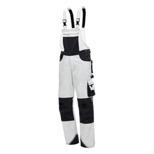 NITRAS MOTION TEX PLUS, dungarees, white / gray
