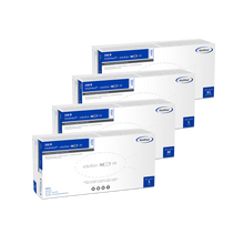 MaiMed-solution next guantes de nitrilo blancos, no estériles, sin látex, 200 unidades/caja