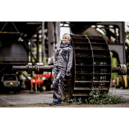 NITRAS MOTION TEX PLUS, chaqueta de trabajo, gris / negro