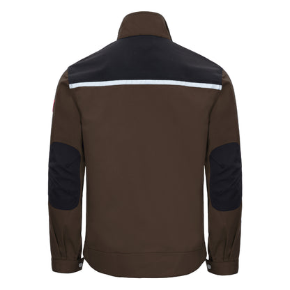 NITRAS MOTION TEX PLUS, work jacket, brown / black