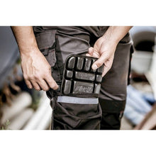 NITRAS knee protection, black, EN 14404 | Pack (1 pair)