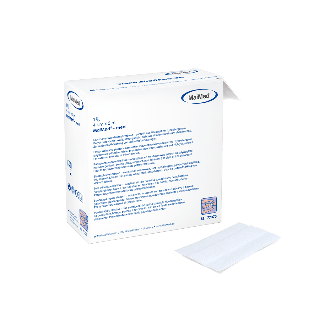 MaiMed-med, apósito elástico blanco para heridas rápidas