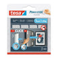 tesa Powerstrips Click Velcro Adhesive Pads, White, 1 Roll