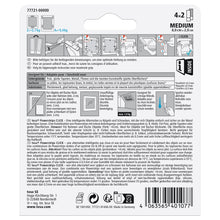 tesa Powerstrips Click Velcro Adhesive Pads, White, 4 x 2 m