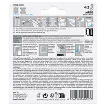 tesa Powerstrips Click Velcro Adhesive Pads, White, 4 Pairs