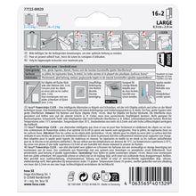 tesa Powerstrips Click Velcro Adhesive Pads, White, 16 Pairs