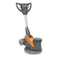 The TASKI ergodisc 165 from Diversey is a powerful, low-speed (165 rpm) ESM designed for deep cleaning, wet scrubbing, polishing, spray cleaning, and more—ideal for a wide range of floor care tasks. Packaging: 1 unit.