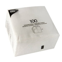 A sealed, transparent package contains 1,200 white PAPSTAR Single-ply napkins (33x33 cm), ideal for parties, from PAPSTAR GmbH. Product information and dimensions are printed on the packaging.