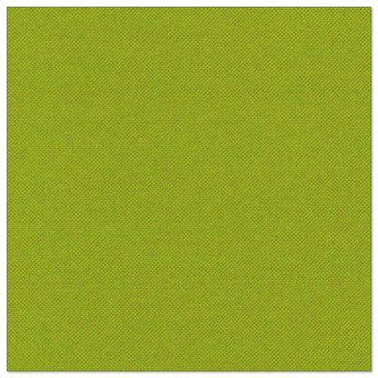 Nærbildet av 20 servietter "ROYAL Collection" (1/4-fals, 40x40 cm) fra PAPSTAR GmbH viser en lys chartreusegrønn, stofflignende struktur - med sitt jevne, fine vevmønster ideell for elegante borddekorasjoner.