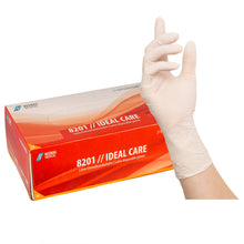NITRAS IDEAL CARE, guantes desechables de látex, blanco