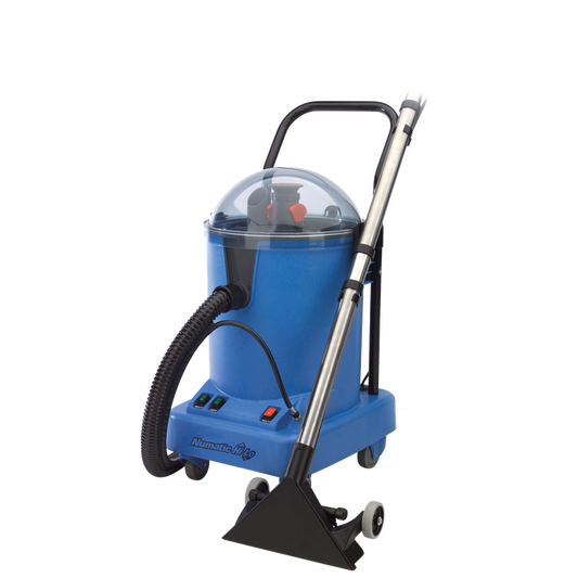 Numatisk sprayavsug HL15, blå, inkludert tilbehørssett BS28 38 mm | Pakke (1 stk)