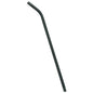 Sugepinnen 1 x bøyd fra Diversey Deutschland GmbH & Co. OHG er en svart, gjenbrukbar sugepinn med en lett bøy på den øvre enden - presis suging og enkel rengjøring mot hvit bakgrunn.