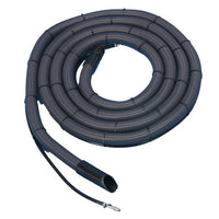 The Diversey hose (6 m) for the TASKI aquamat 20/30, manufactured by Diversey Deutschland GmbH & Co. OHG, is a gray, corrugated cleaning hose with connectors on both ends, shown against a white background; package: 1 piece.