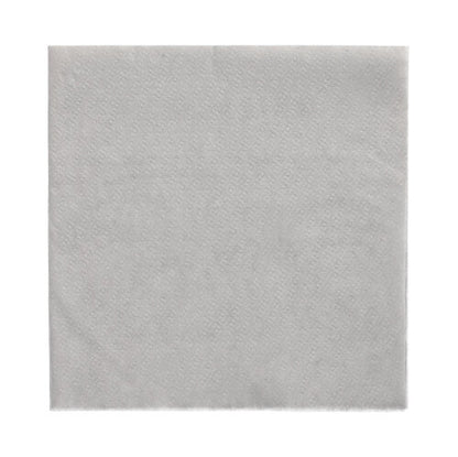 A single, simple PAPSTAR napkin 33 x 33 cm from PAPSTAR GmbH is depicted flat on a white background, highlighting its environmentally friendly properties.