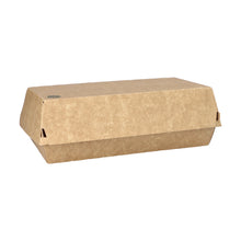 The PAPSTAR baguette boxes "pure" made of brown, eco-friendly cardboard (7.5x10.7x22 cm, 25 pieces) with a hinged lid from PAPSTAR GmbH are ideal for sustainable enjoyment and perfect for storing baguettes.