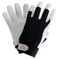 NITRAS DEXTER WINTER, guantes de mecánico, gris / negro
