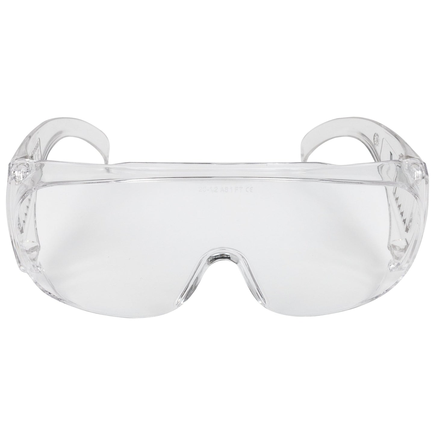 NITRAS VISION PROTECT BASIC, temple glasses, transparent, EN 166 plastic | Pack (12 pieces)