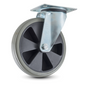 Numatiske PU svingbare hjul, 200 mm, grå | Pakke (1 stk)