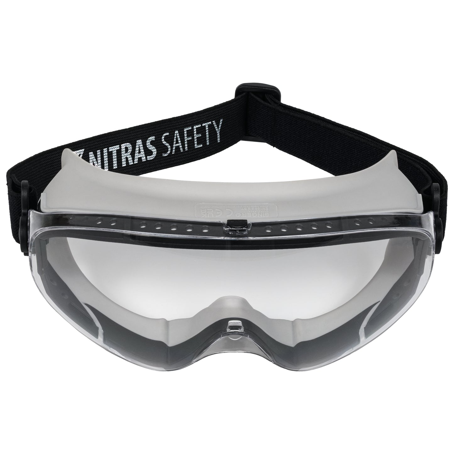 NITRAS VISION PROTECT, full vision goggles, EN 166 PVC | Pack (12 pieces)