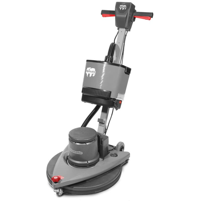 Máquina monodisco Numatic HNS1550G, gris/grafito, 508 mm, 1500 rpm. incluyendo placa motriz | Paquete (1 pieza)