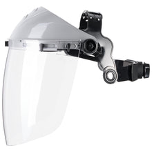 NITRAS PROTECT visor, transparent / black, EN 166 plastic | Pack (1 piece)