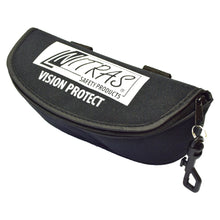 Estuche para gafas NITRAS, textil, negro | Paquete (1 pieza)