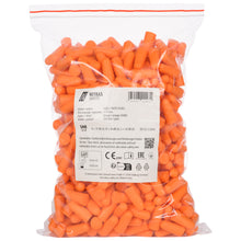 NITRAS MUTE PLUGS, ear plugs, orange, EN 352-2, 250 pairs / polybag PU | Pack (1 piece)