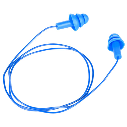 NITRAS MUTE PLUGS, hearing protection plugs, blue, EN 352-2 metal | Pack (48 pieces)