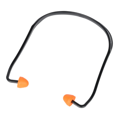 NITRAS MUTE PLUGS, barra protectora para oídos, negro / naranja, plástico EN 352-2 | Paquete (1 pieza)