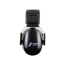 NITRAS MUTE DEFENDER PRO, earmuffs, black / yellow, EN 352-1 plastic | Pack (1 piece)