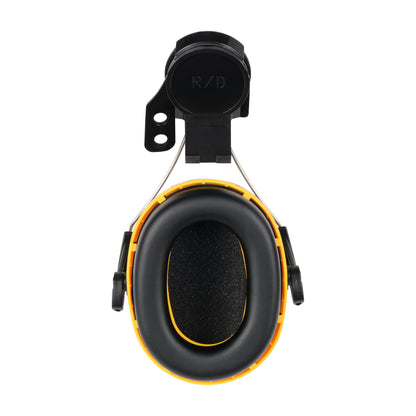 NITRAS MUTE DEFENDER PRO, orejeras, negro/amarillo, plástico EN 352-3 | Paquete (1 pieza)