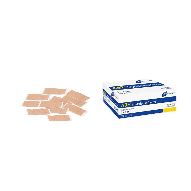 Apósito inyectable ABE®, 2 x 4 cm | Paquete (500 piezas)
