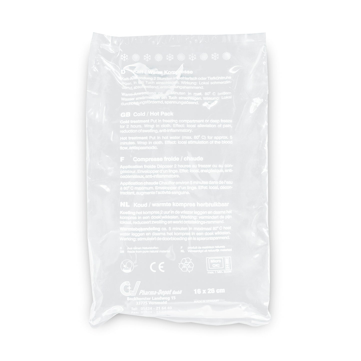 Compresa fría-caliente | 1 compresa