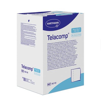 Gasa Telacomp® compresas estériles 12 veces 17 hilos