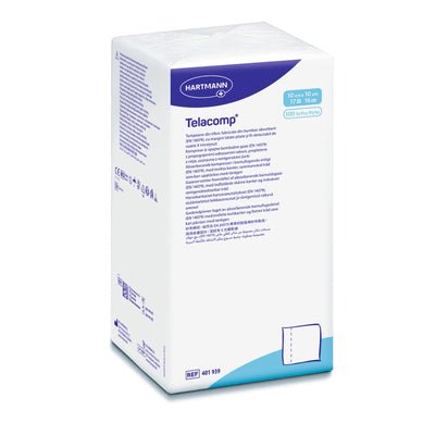 Compresas de gasa Telacomp®, no estériles, 12 capas, 17 hilos