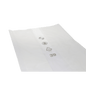 A transparent protective film DEISS 99134 from EMIL DEISS KG (GmbH + Co.) lies flat on a white background and shows recycling symbols, "04 LDPE" and the number "39" printed in black.