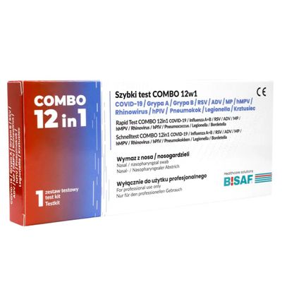 Combo 12en1 con Neumococo + Legionella + Tosferina | Paquete (1 Prueba) 