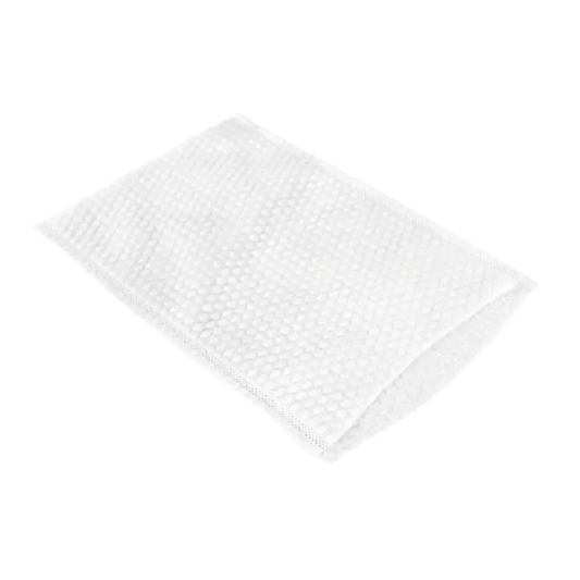 AMPri Med-Comport Guante de lavado desechable Molton/Spinnvlies White