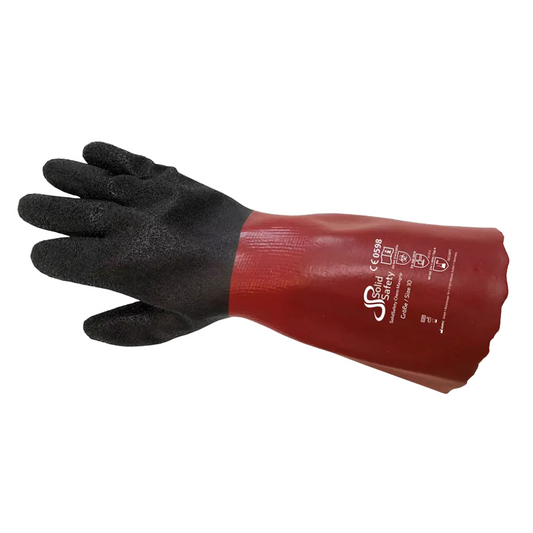 Ampri SolidSafety Chem Maxgrip Chemical Protection Gloves M - L