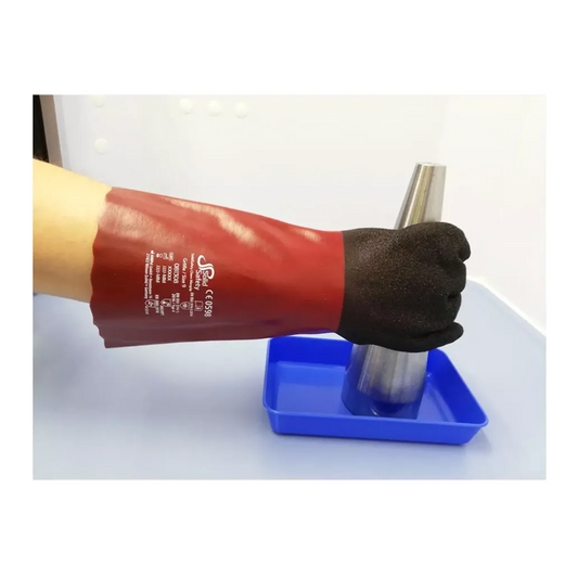 Ampri SolidSafety Chem Maxgrip Chemical Protection Gloves M - L