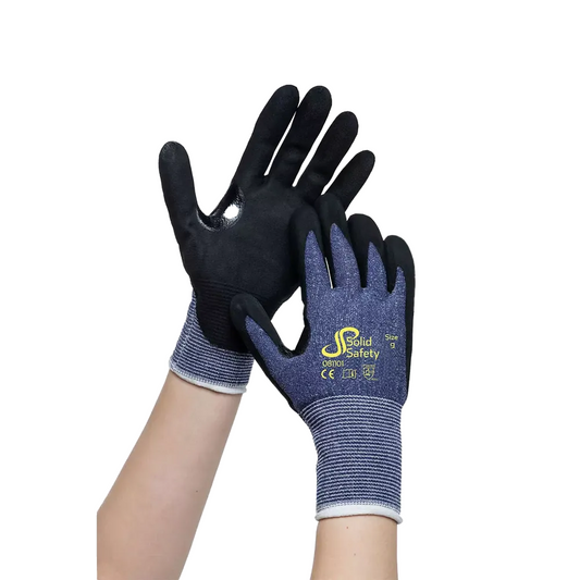 Guantes de protección de corte SolidSafety de AMPri S - XXL | Paquete (1 parejas)