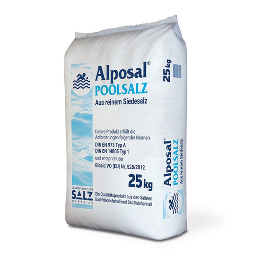 Alposal pool salt pure boiling salt 99.9% | Sack (25 kg)